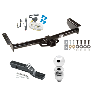 Trailer Tow Hitch For 02-06 Chevy Avalanche 1500 2500 02 Cadillac Escalade Complete Package w/ Wiring and 2" Ball