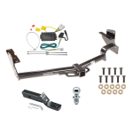 Trailer Tow Hitch For 08-13 Toyota Highlander Complete Package w/ Wiring and 1-7/8" Ball