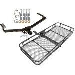 Trailer Tow Hitch For 11-14 Ford Edge Sport Basket Cargo Carrier Platform w/ Hitch Pin