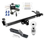 Trailer Tow Hitch For 13-14 Toyota Hilux Complete Package w/ Wiring and 2" Ball