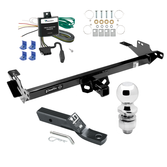 Trailer Tow Hitch For 13-14 Toyota Hilux Complete Package w/ Wiring and 2" Ball