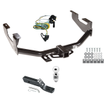 Trailer Tow Hitch For 97-03 Ford F150 2004 Heritage Flareside 00-03 SuperCrew Package w/ Wiring and 2" Ball