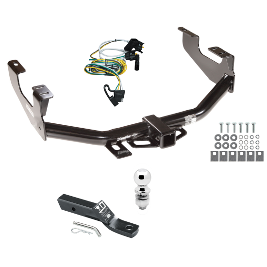 Trailer Tow Hitch For 97-03 Ford F150 2004 Heritage Flareside 00-03 SuperCrew Package w/ Wiring and 2" Ball