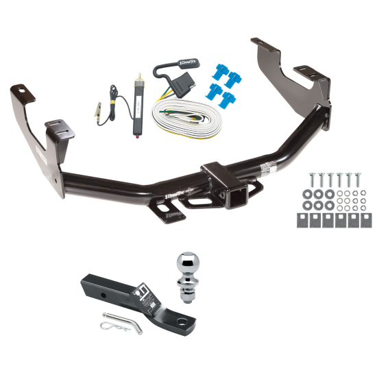 Trailer Tow Hitch For 97-03 Ford F150 2004 Heritage Styleside 97-07 F250 99-07 F350 Package w/ Wiring and 1-7/8" Ball