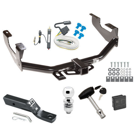 Trailer Tow Hitch For 97-03 Ford F150 2004 Heritage Styleside 97-07 F250 99-07 F350 Package Wiring 2" Ball and Lock