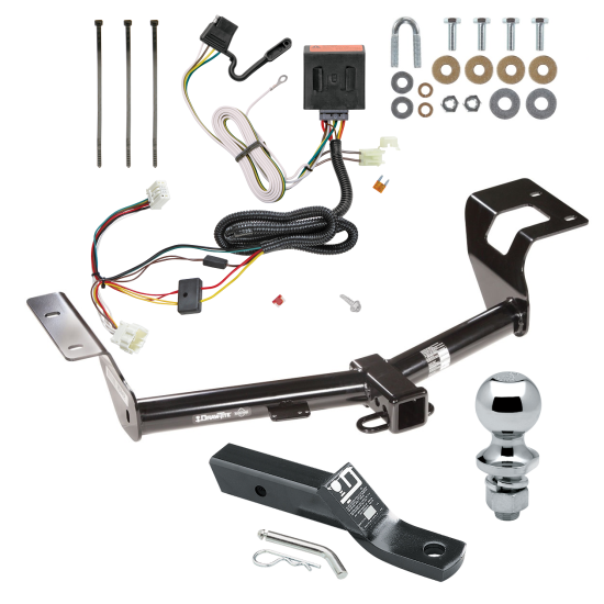 Trailer Tow Hitch For 12-16 Honda CR-V Complete Package w/ Wiring and 1-7/8" Ball