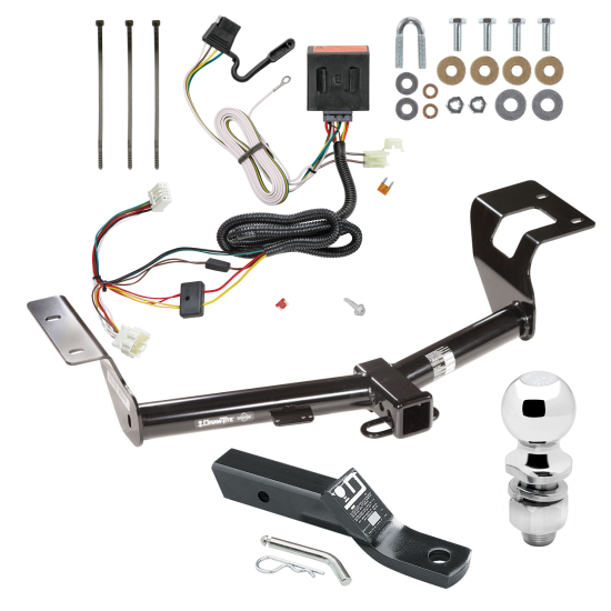 Trailer Tow Hitch For 12-16 Honda CR-V Complete Package w/ Wiring and 2" Ball