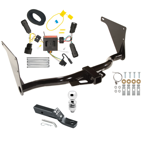 Trailer Tow Hitch For 13-16 Ford Escape Complete Package w/ Wiring and 2" Ball