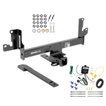 Trailer Tow Hitch For 13-15 BMW X1 w/Panoramic Moonroof w/ Wiring Harness Kit