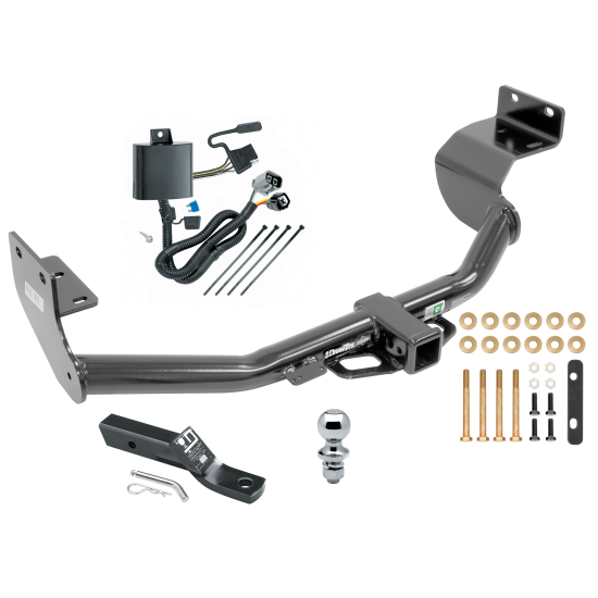 Trailer Tow Hitch For 14-15 KIA Sorento w/ V6 Engine Complete Package w/ Wiring and 1-7/8" Ball