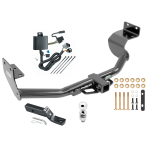 Trailer Tow Hitch For 14-15 KIA Sorento w/ V6 Engine Complete Package w/ Wiring and 2" Ball