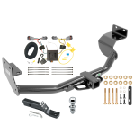 Trailer Tow Hitch For 13-18 Hyundai Santa Fe Sport 5 Pass Complete Package w/ Wiring and 1-7/8" Ball
