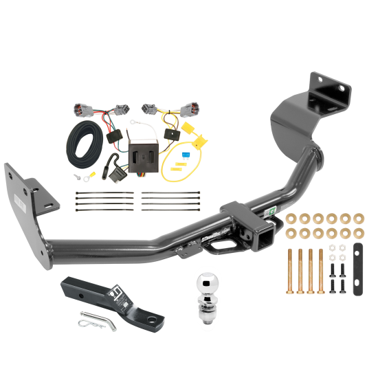 Trailer Tow Hitch For 13-18 Hyundai Santa Fe Sport 5 Pass Complete Package w/ Wiring and 2" Ball