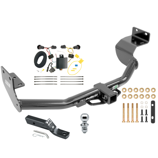 Trailer Tow Hitch For 14-15 KIA Sorento w/ I4 Engine Complete Package w/ Wiring and 1-7/8" Ball