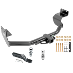 Trailer Tow Hitch For 13-18 Hyundai Santa Fe Sport 14-15 KIA Sorento Receiver w/ 1-7/8" and 2" Ball