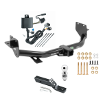 Trailer Tow Hitch For 13-18 Hyundai Santa Fe 6/7 Passenger 2019 XL ONLY Complete Package w/ Wiring and 2" Ball