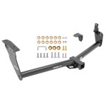 Trailer Tow Hitch For 09-17 Infiniti FX35 FX50 QX70 FX37 Platform Style 2 Bike Rack w/ Anti Rattle Hitch Lock