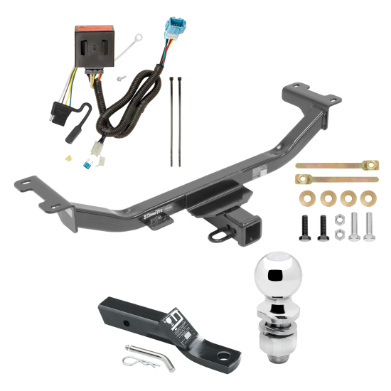 Trailer Tow Hitch For 13-18 Acura RDX Complete Package w/ Wiring and 2" Ball