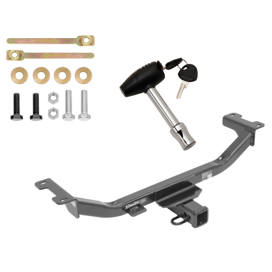 Trailer Tow Hitch For 10-18 Acura RDX w/ Security Lock Pin Key