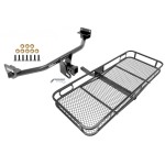 Trailer Tow Hitch For 16-21 Hyundai Tucson Basket Cargo Carrier Platform w/ Hitch Pin