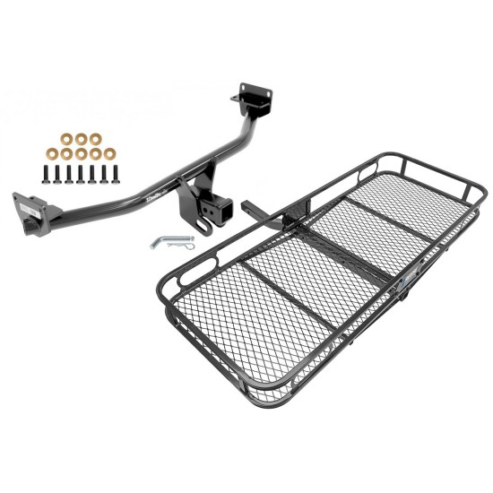 Trailer Tow Hitch For 16-21 Hyundai Tucson Basket Cargo Carrier Platform w/ Hitch Pin