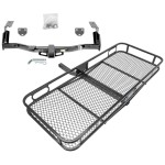 Trailer Tow Hitch For 14-18 Jeep Cherokee Trailhawk Basket Cargo Carrier Platform w/ Hitch Pin