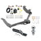 Trailer Tow Hitch For 14-23 Ford Transit Connect  Complete Package w/ Wiring and 1-7/8" Ball