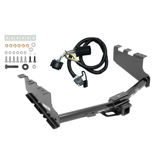 Trailer Tow Hitch For 14-19 Chevy Silverado GMC Sierra 1500 LD w/ Wiring Harness Kit