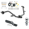 Trailer Tow Hitch For 15-18 Chevy City Express 13-22 Nissan NV200 Complete Package w/ Wiring and 1-7/8" Ball