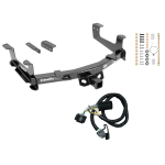 Trailer Tow Hitch For 15-19 Chevy Silverado GMC Sierra 2500HD 3500HD w/ Wiring Harness Kit