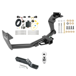 Trailer Tow Hitch For 16-20 KIA Sorento w/ I4 Engine Complete Package w/ Wiring and 2" Ball