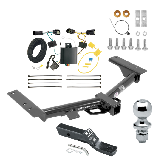 Trailer Tow Hitch For 15-23 Ford Transit 350 (Dually Models Only) Complete Package w/ Wiring and 1-7/8" Ball