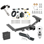 Trailer Tow Hitch For 15-23 Ford Transit 350 (Dually Models Only) Deluxe Package Wiring 2" Ball and Lock