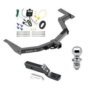 Trailer Tow Hitch For 2014 Toyota Hilux SW4 Complete Package w/ Wiring and 1-7/8" Ball