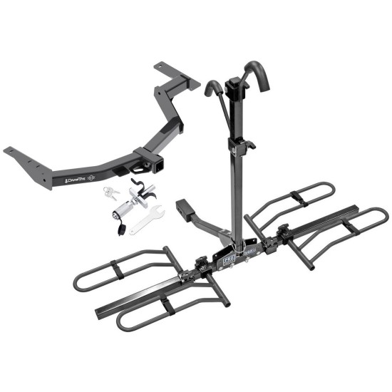 Trailer Tow Hitch For 2014 Toyota Hilux SW4 Platform Style 2 Bike Rack w/ Anti Rattle Hitch Lock