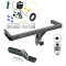 Trailer Tow Hitch For 13-17 Audi Q5 Complete Package w/ Wiring and 2" Ball