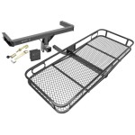 Trailer Tow Hitch For 11-17 Audi Q5 14-17 SQ5 15-23 Porshe Macan Basket Cargo Carrier Platform Hitch Lock and Cover