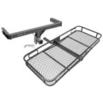 Trailer Tow Hitch For 11-17 Audi Q5 14-17 SQ5 15-23 Porshe Macan Basket Cargo Carrier Platform w/ Hitch Pin