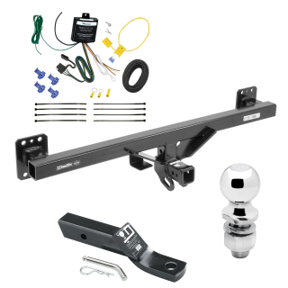 Trailer Tow Hitch For 07-16 Audi Q7 11-18 Porsche Cayenne Complete Package w/ Wiring and 2" Ball