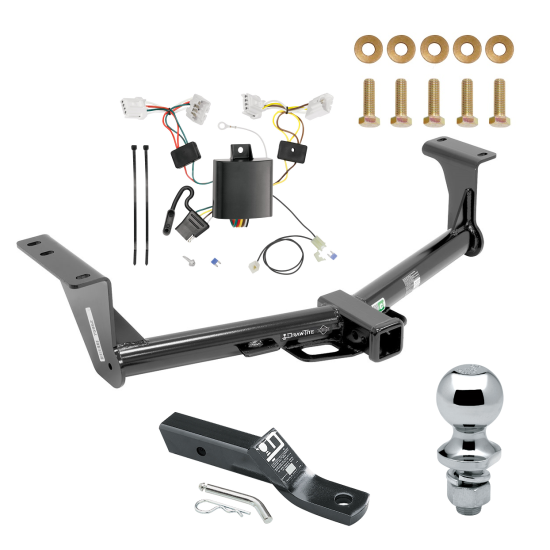 Trailer Tow Hitch For 15-24 Nissan Murano Complete Package w/ Wiring and 1-7/8" Ball