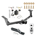 Trailer Tow Hitch For 15-24 Nissan Murano Complete Package w/ Wiring and 2" Ball