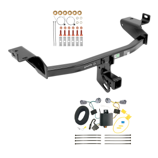 Trailer Tow Hitch For 14-18 Jeep Cherokee w/ Wiring Harness Kit