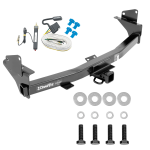 Trailer Tow Hitch For 15-22 Chevy Colorado GMC Canyon w/ Wiring Harness Kit