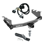 Trailer Tow Hitch For 14-18 Chevy Silverado GMC Sierra 2019 Old Body Complete Package w/ Wiring and 1-7/8" Ball