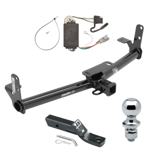 Trailer Tow Hitch For 05-06 Chevy Equinox 06 Pontiac Torrent Complete Package w/ Wiring and 1-7/8" Ball