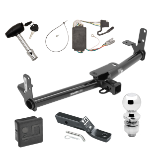 Trailer Tow Hitch For 05-06 Chevy Equinox 06 Pontiac Torrent Deluxe Package Wiring 2" Ball and Lock