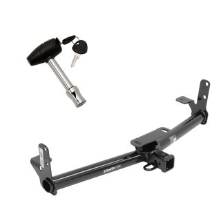 Trailer Tow Hitch For 05-17 Chevy Equinox 10-17 GMC Terrain w/ Security Lock Pin Key