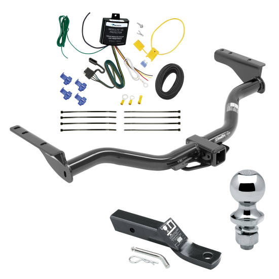 Trailer Tow Hitch For 2013 Infiniti JX35 Complete Package w/ Wiring and 1-7/8" Ball