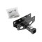 Trailer Tow Hitch For 07-18 Jeep Wrangler JK Except Right Hand Drive Deluxe Package Wiring 2" Ball and Lock