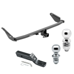 Trailer Tow Hitch For 11-20 Toyota Sienna Receiver w/ 1-7/8" and 2" Ball